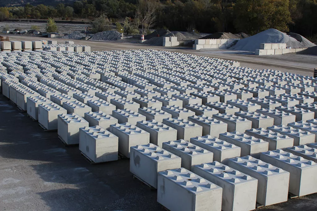 produits préfabriqués en béton