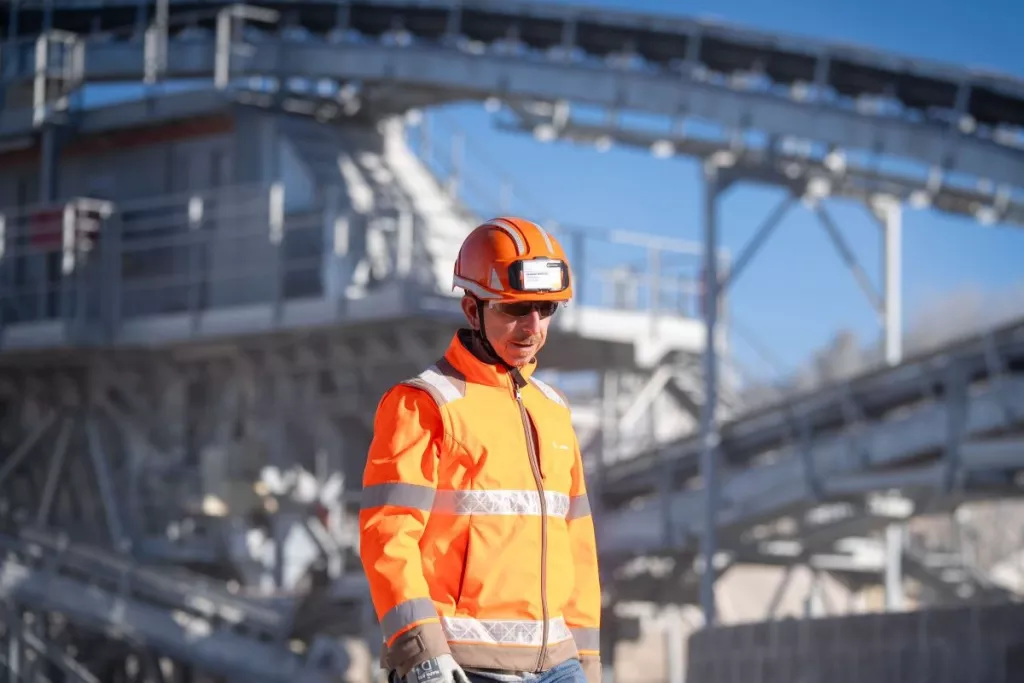 Collaborateur Nexstone sur le site de Brissac