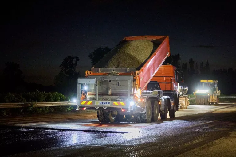 Illustration of Infrastructures routières :