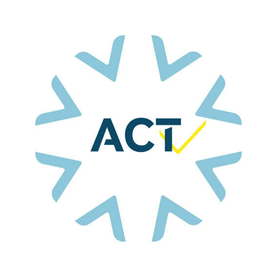 Logo ACT, notre projet RSE au service des territoires Colas