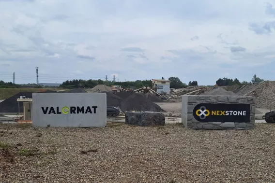 Zone industrielle Nexstone avec solutions Nexbrick pour aménagement et infrastructures