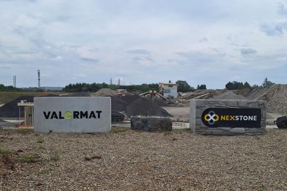 Zone industrielle Nexstone avec solutions Nexbrick pour aménagement et infrastructures