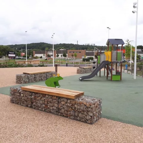 Illustration of Murs de gabion en Normandie