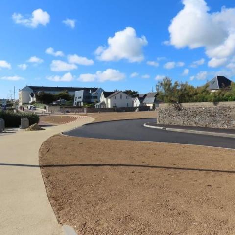 Illustration of Des sables performants pour des pistes cyclables durables