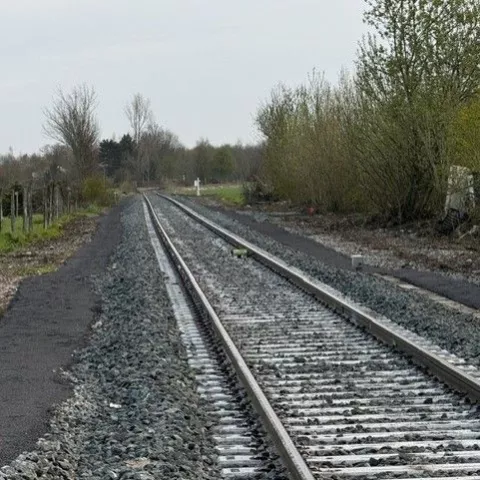 Illustration of Chantier ferroviaire à La Gorgue : quels matériaux pour le renouvellement des voies ?