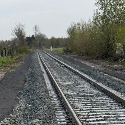 Illustration of Chantier ferroviaire à La Gorgue : quels matériaux pour le renouvellement des voies ?