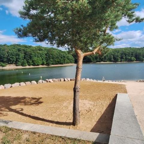 Illustration of Le sable de carrière au service des espaces de loisirs et de baignade